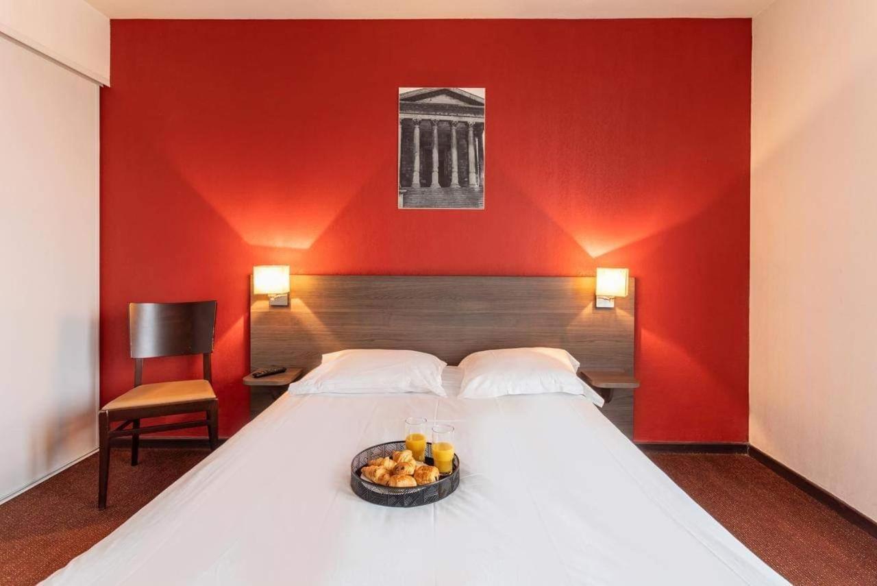 Studio Privatif Dans Hotel Residence Nimes Gare Eksteriør billede